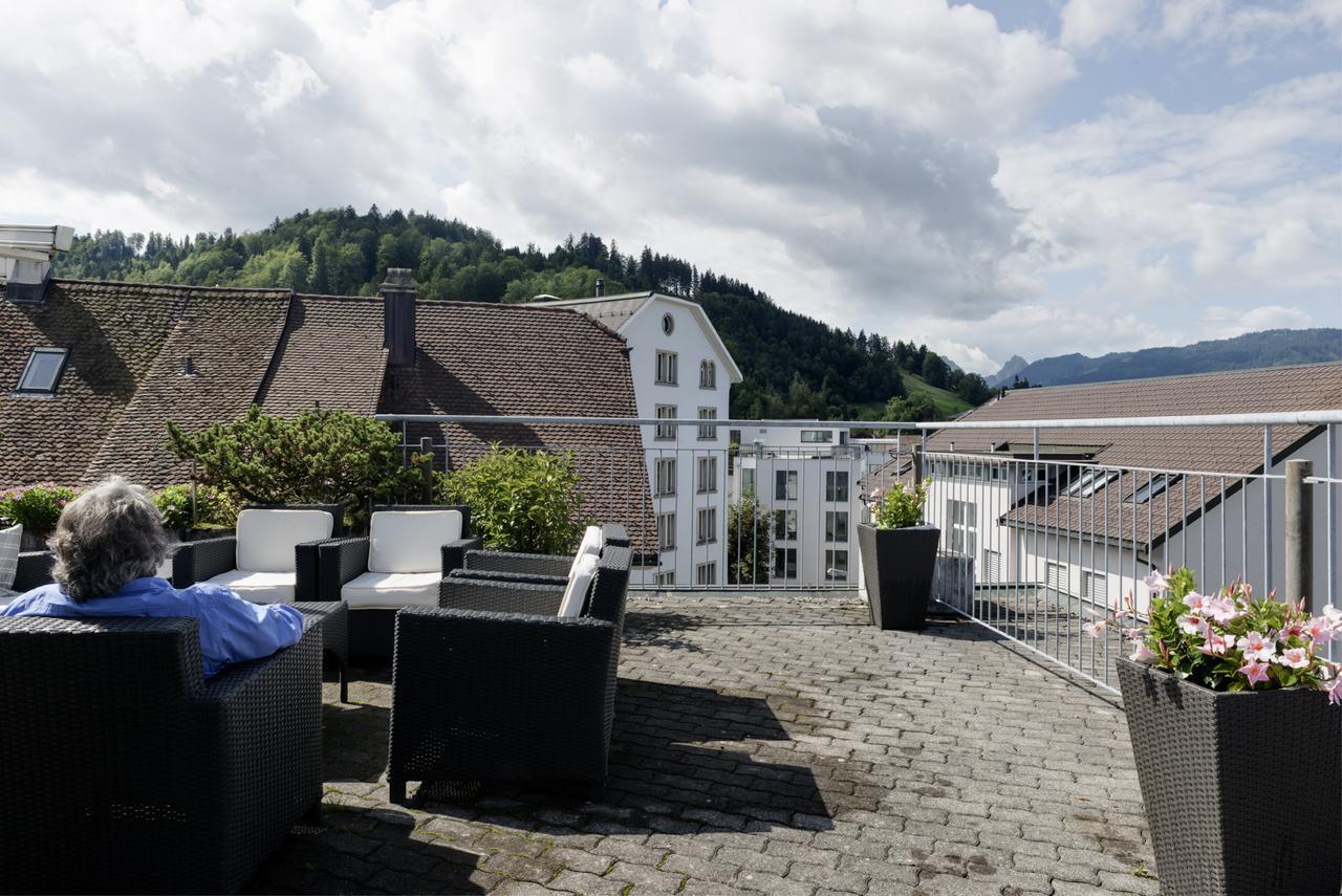 Kunsthotel Linde Garni Einsiedeln Zewnętrze zdjęcie